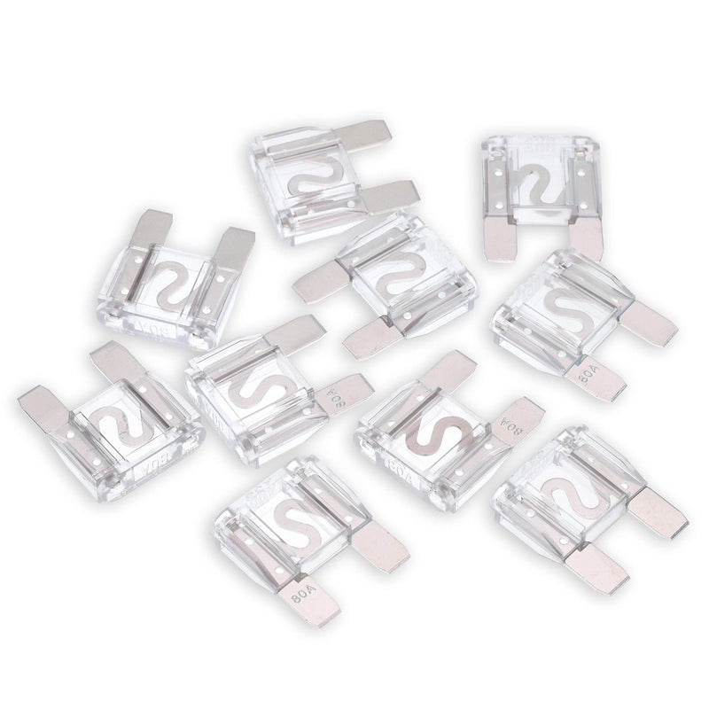Conext Link MAXI80-10 Nickel 80 Amp MAXI Fuse 10 Pack - Image 1